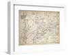 Map of the Battle of Austerlitz, Published by William Blackwood and Sons, Edinburgh and London,…-Alexander Keith Johnston-Framed Giclee Print