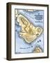 Map of the Battle of Bunker Hill, Drawn from a British Map-null-Framed Giclee Print