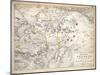 Map of the Battle of Dresden, Published by William Blackwood and Sons, Edinburgh and London, 1848-Alexander Keith Johnston-Mounted Giclee Print