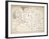 Map of the Battle of Marengo, Published by William Blackwood and Sons, Edinburgh and London, 1848-Alexander Keith Johnston-Framed Giclee Print