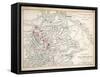 Map of the Battle of Salamanca, Published by William Blackwood and Sons, Edinburgh and London, 1848-Alexander Keith Johnston-Framed Stretched Canvas