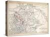 Map of the Battle of Salamanca, Published by William Blackwood and Sons, Edinburgh and London, 1848-Alexander Keith Johnston-Stretched Canvas