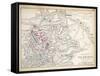 Map of the Battle of Salamanca, Published by William Blackwood and Sons, Edinburgh and London, 1848-Alexander Keith Johnston-Framed Stretched Canvas