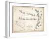 Map of the Battle of Trafalgar, Published by William Blackwood and Sons, Edinburgh and London, 1848-Alexander Keith Johnston-Framed Giclee Print