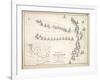 Map of the Battle of Trafalgar, Published by William Blackwood and Sons, Edinburgh and London, 1848-Alexander Keith Johnston-Framed Giclee Print