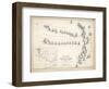 Map of the Battle of Trafalgar, Published by William Blackwood and Sons, Edinburgh and London, 1848-Alexander Keith Johnston-Framed Giclee Print