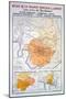 Map of the Bordeaux Region: Saint Emillion-null-Mounted Giclee Print