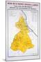 Map of the Bordeaux Region: Sauternes and Barsac-null-Mounted Giclee Print