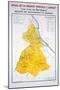 Map of the Bordeaux Region: Sauternes and Barsac-null-Mounted Giclee Print