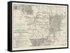 Map of the British and German Possessions in Africa-null-Framed Stretched Canvas