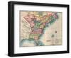 'Map of the British Dominions of North America', 1772, (1904)-Peter Bell-Framed Giclee Print