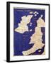 Map of the British Isles, from Geographia-Ptolemy-Framed Giclee Print