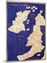 Map of the British Isles, from Geographia-Ptolemy-Mounted Giclee Print