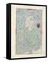 Map of the British Isles-William Bowyer-Framed Stretched Canvas