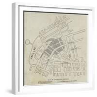 Map of the Burnt District-null-Framed Giclee Print