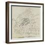 Map of the Burnt District-null-Framed Giclee Print