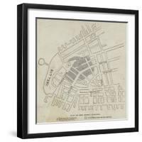 Map of the Burnt District-null-Framed Giclee Print
