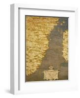 Map of the Cape of Good Hope-Stefano Bonsignori-Framed Giclee Print