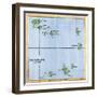 Map of the Cape Verde Islands in the Atlantic-null-Framed Premium Giclee Print