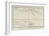 Map of the Caroline Islands, Disputed Between Germany and Spain-null-Framed Giclee Print