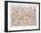 Map of the Centre of London Great Britain 1899-null-Framed Giclee Print