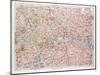 Map of the Centre of London Great Britain 1899-null-Mounted Giclee Print