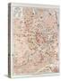 Map of the Centre of Vienna Austria 1899-null-Stretched Canvas