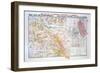 Map of the Champagne Region: Montagne De Reims and Ardre Valley-null-Framed Giclee Print