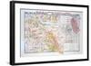 Map of the Champagne Region: Montagne De Reims and Ardre Valley-null-Framed Giclee Print