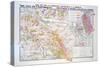 Map of the Champagne Region: Montagne De Reims and Ardre Valley-null-Stretched Canvas