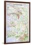 Map of the Champagne Region-null-Framed Giclee Print