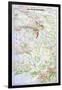 Map of the Champagne Region-null-Framed Giclee Print