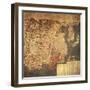 Map of the Chinese Empire. 1594-Wang P'an-Framed Art Print