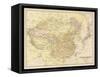 Map of the Chinese Empire and Japan-null-Framed Stretched Canvas