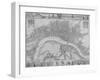 Map of the Cities of London and Westminster and Southwark, 1690-null-Framed Giclee Print