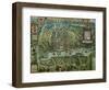 Map of the City and Portuguese Port of Goa, India-null-Framed Giclee Print