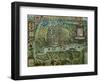 Map of the City and Portuguese Port of Goa, India-null-Framed Giclee Print