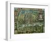 Map of the City and Portuguese Port of Goa, India-null-Framed Giclee Print