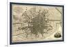 Map of the City of Dublin, 1797-Library of Congress-Framed Photographic Print