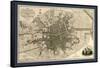 Map of the City of Dublin, 1797-Library of Congress-Framed Stretched Canvas