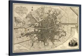 Map of the City of Dublin, 1797-Library of Congress-Stretched Canvas