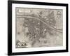 Map of the City of Florence by Giuseppe Molini-null-Framed Giclee Print