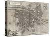 Map of the City of Florence by Giuseppe Molini-null-Stretched Canvas