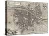 Map of the City of Florence by Giuseppe Molini-null-Stretched Canvas