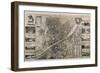 Map of the City of Florence-Wenceslaus Hollar-Framed Giclee Print