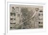 Map of the City of Florence-Wenceslaus Hollar-Framed Giclee Print