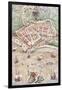 Map of the City of Le Havre, France, 1583-null-Framed Giclee Print