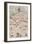 Map of the City of Le Havre, France, 1583-null-Framed Giclee Print
