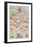 Map of the City of Le Havre, France, 1583-null-Framed Giclee Print