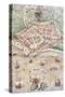 Map of the City of Le Havre, France, 1583-null-Stretched Canvas